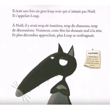 Le loup qui n'aimait pas noël