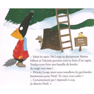 Le loup qui n'aimait pas noël