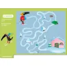 Mes jeux effaçables loup - Spécial noël