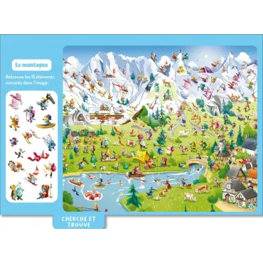 Mes jeux effaçables loup - Spécial noël