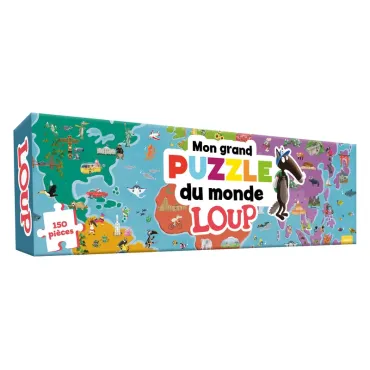 Mon grand puzzle du monde loup