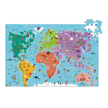 Mon grand puzzle du monde loup