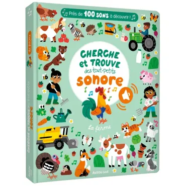 Cherche et trouve des tout-petits sonore - La ferme