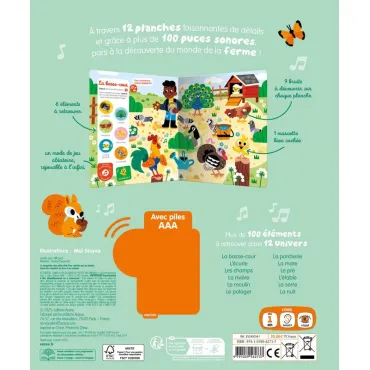 Cherche et trouve des tout-petits sonore - La ferme