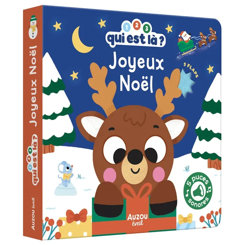 1, 2, 3, qui est là ? - Joyeux noël !