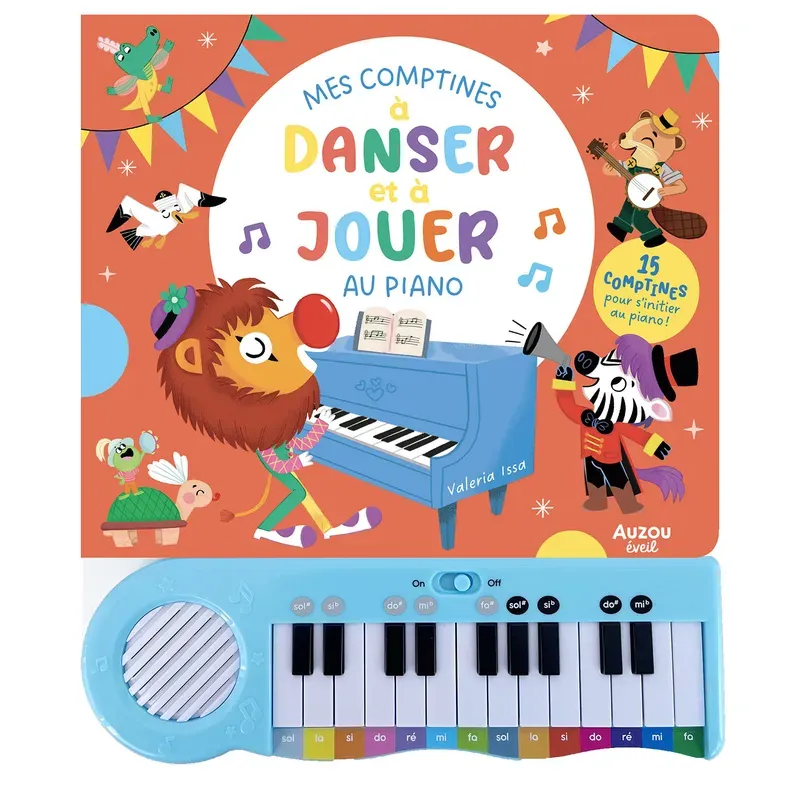 Mon livre piano - Mes comptines à danser et à jouer au piano