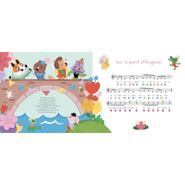 Mon livre piano - Mes comptines à danser et à jouer au piano