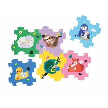 Mon puzzle en mousse - À toucher