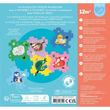 Mon puzzle en mousse - À toucher