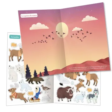 Mes tout premiers autocollants - 500 autocollants en hiver