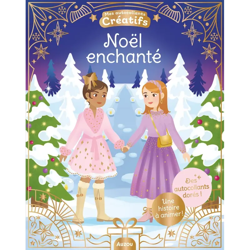 Mes 500 autocollants créatifs - Noël enchanté