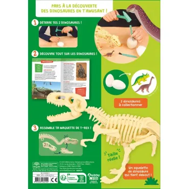 Auzou lab' - Je découvre les dinosaures