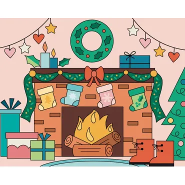 Mes premières peintures magiques de noël