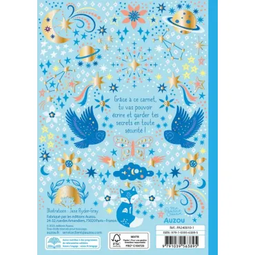 Mon carnet secret bijou scintillant