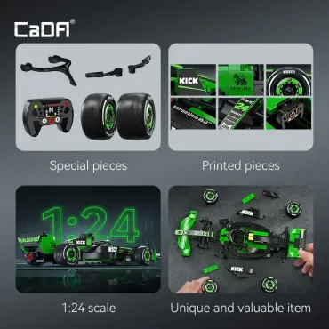 Maquette - KICK Saubertm F1tm Team C44 - 314 pcs