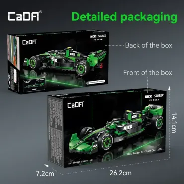 Maquette - KICK Saubertm F1tm Team C44 - 314 pcs