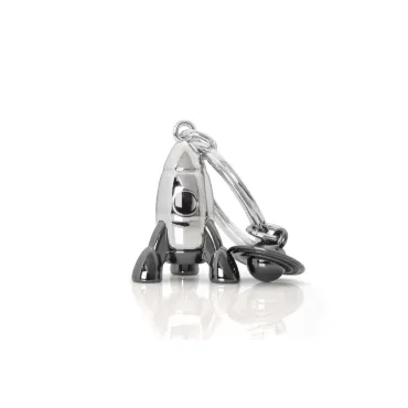 Porte-clés Fusée & sa planète