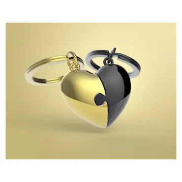 Porte-clés Coeur à partager