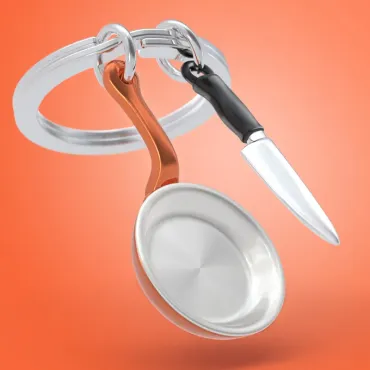 Porte-clés Chef de cuisine