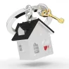 Porte-clés Maison du bonheur