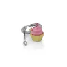 Porte-clés Cupcake fraise