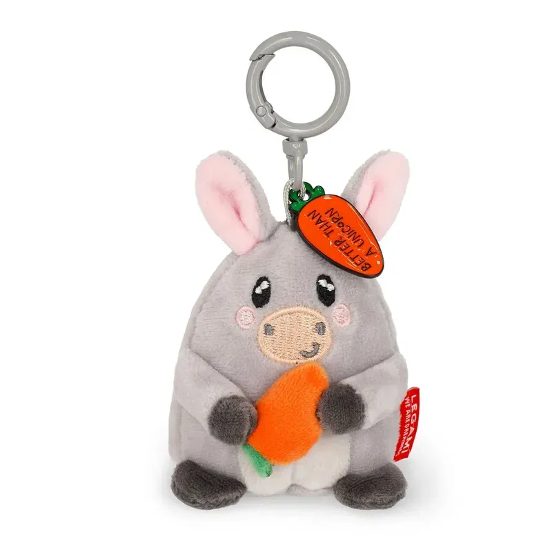 Porte-clés en Peluche Donkey - Tiny Super Soft!
