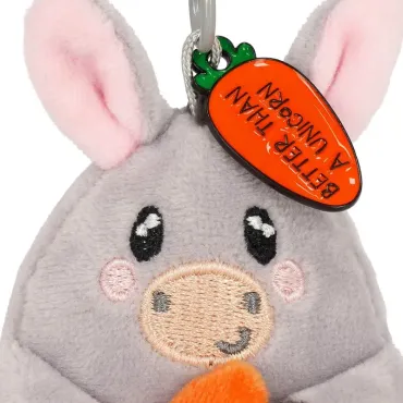 Porte-clés en Peluche Donkey - Tiny Super Soft!