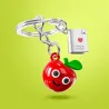 Porte-clés Pomme & Livre