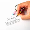 Porte-clés Crayon & Gomme