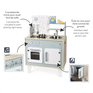 Cuisine Plume en bois