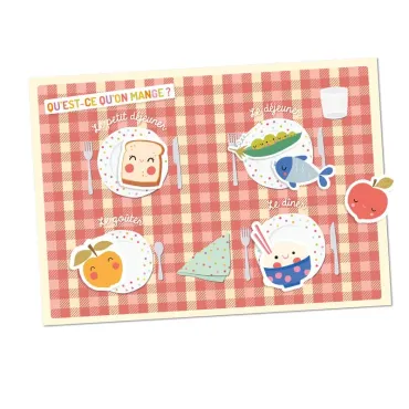 Ma première pochette aimants - Dans mon assiette 