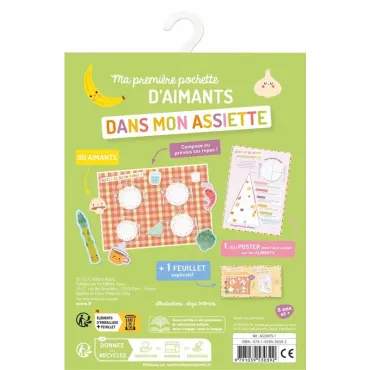 Ma première pochette aimants - Dans mon assiette 