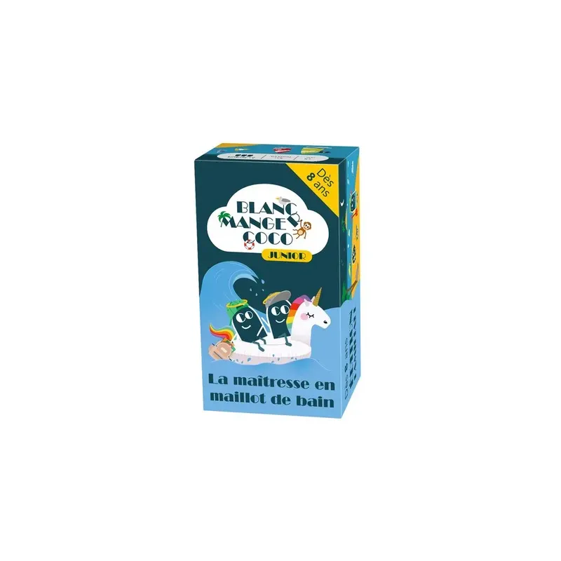 Blanc manger coco Junior - La maîtresse en maillot de bain