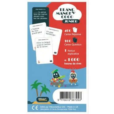 Blanc manger coco Junior 2 - La poule mouillée