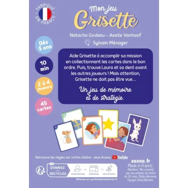 Mon jeu grisette - La petite souris en mission