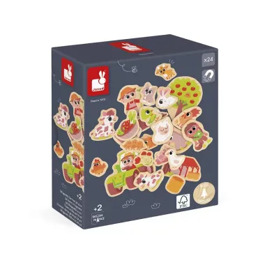 Magnets Ferme 24 pièces