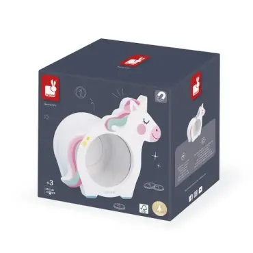 Tirelire Licorne en bois