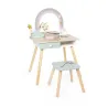 Coiffeuse en bois et accessoires Licorne