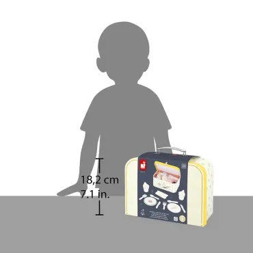 Dinette en valisette Mamie Soleil