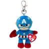 Porte-clés Beanie Boos - Marvel Captain America