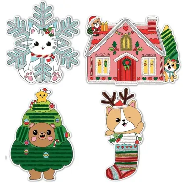Décorations DIY de Noël à suspendre - Noël Kawaï