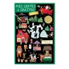 Cartes à gratter - Village de Noël