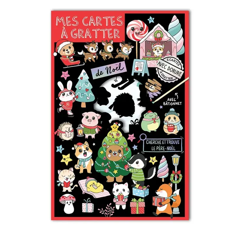 Cartes à gratter - Npël Kawaï