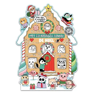 Set de 8 coloriages - Noël...