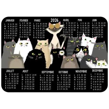 Carte de vœux - Calendrier...