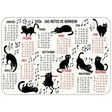 Carte de vœux - Calendrier...