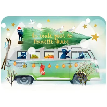 Carte postale - En route...