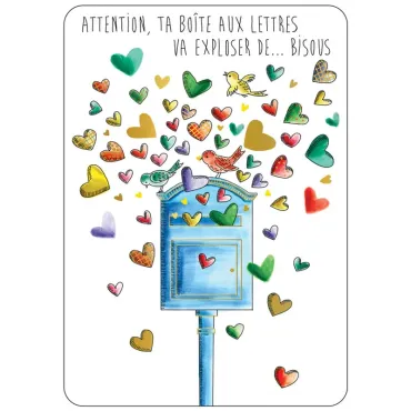 Carte postale - Ta boite...