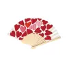 Éventail - Cœurs