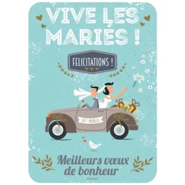 Carte postale - Vive les...